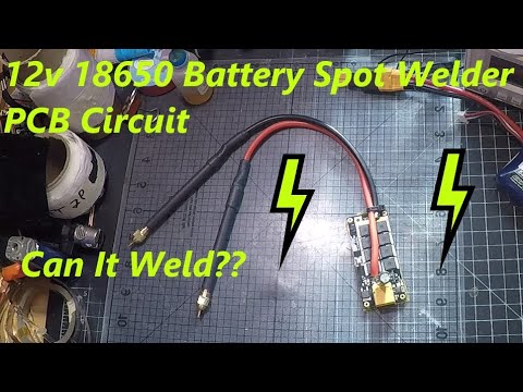 12v 18650 Battery Spot Welder PCB Circuit Board Unboxing, Test & Giveaway !!!! 2 of 5!!