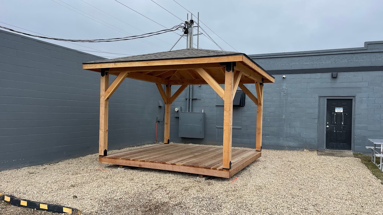 12X12 Gazebo Delivery