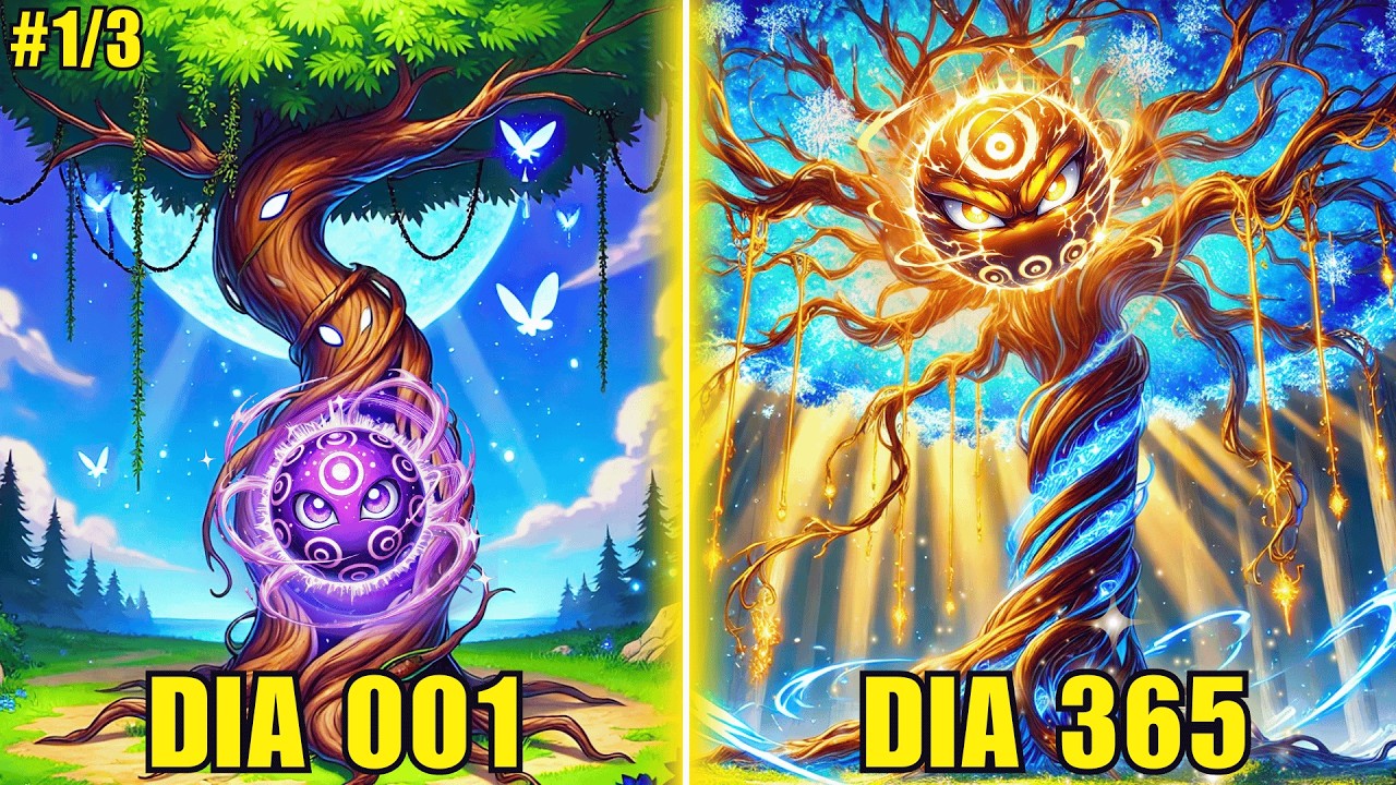 [1/3] ELE RENASCEU COMO UMA ÁRVORE, MAS GANHOU O PODER DA EVOLUÇÃO INFINITA | Resumo Manhwa
