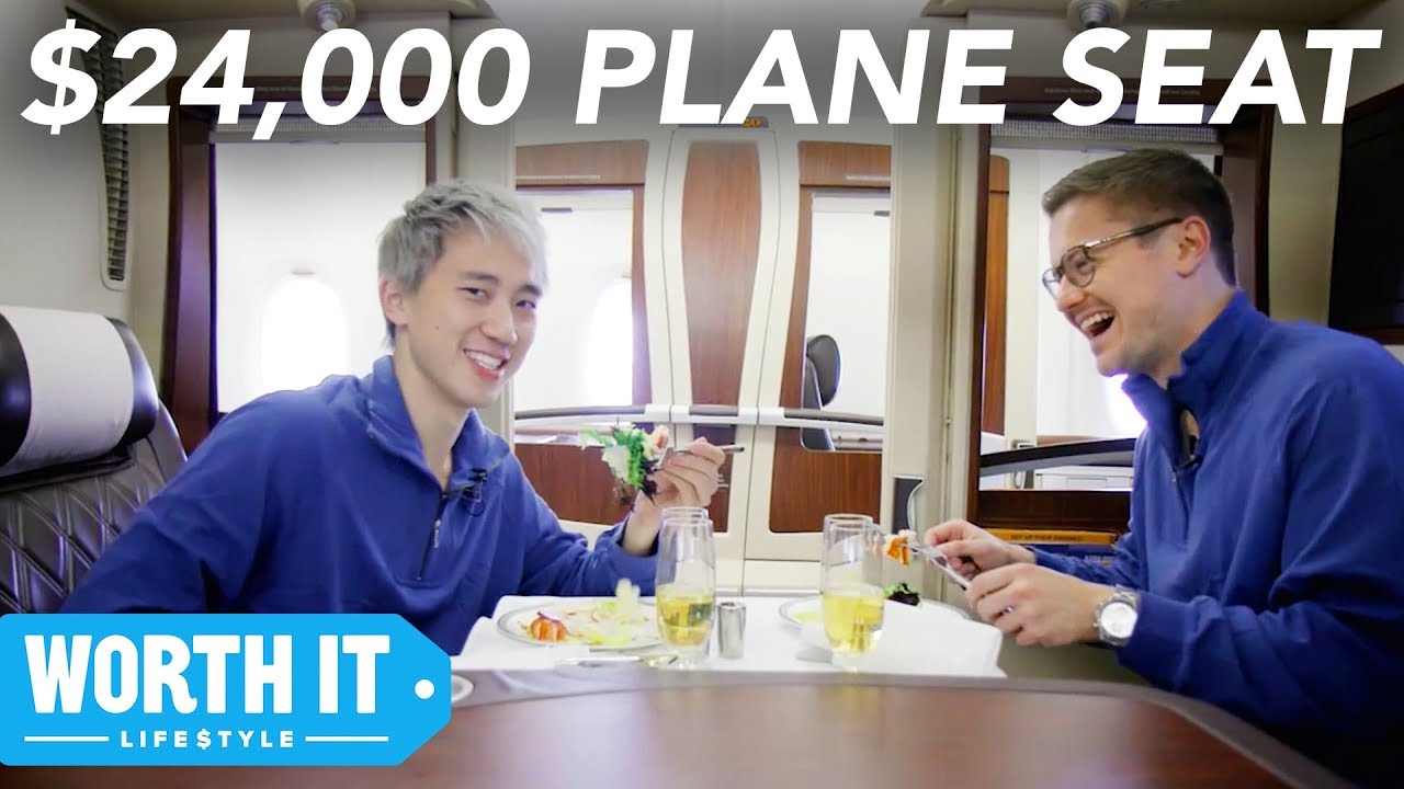 $139 Plane Seat Vs. $24,000 Plane Seat