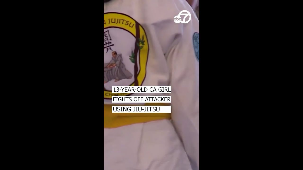13-year-old girl fights off attacker using jiu-jitsu