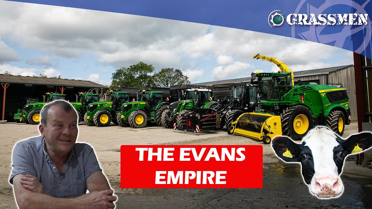 1400 Cows 4 Harvesters and a Building Contractor  Martin Evans Group LTD