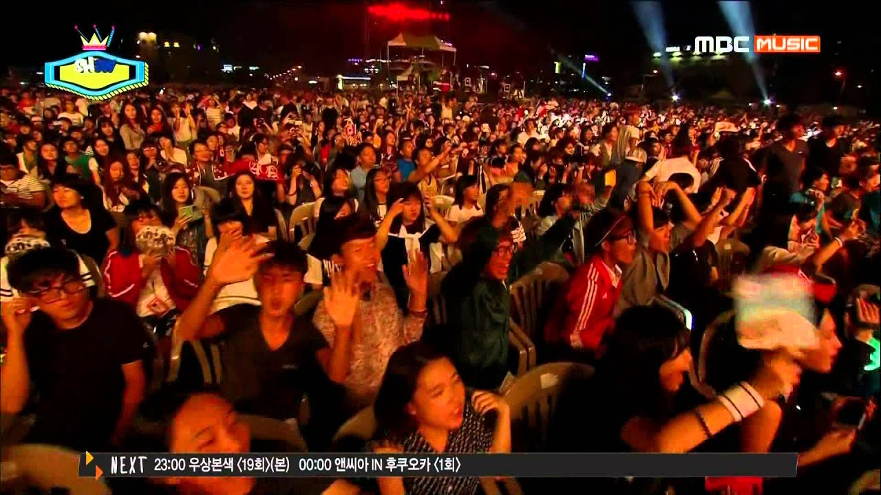 140816 HyunA - Winner + Encore @Show Chamion In Sokcho