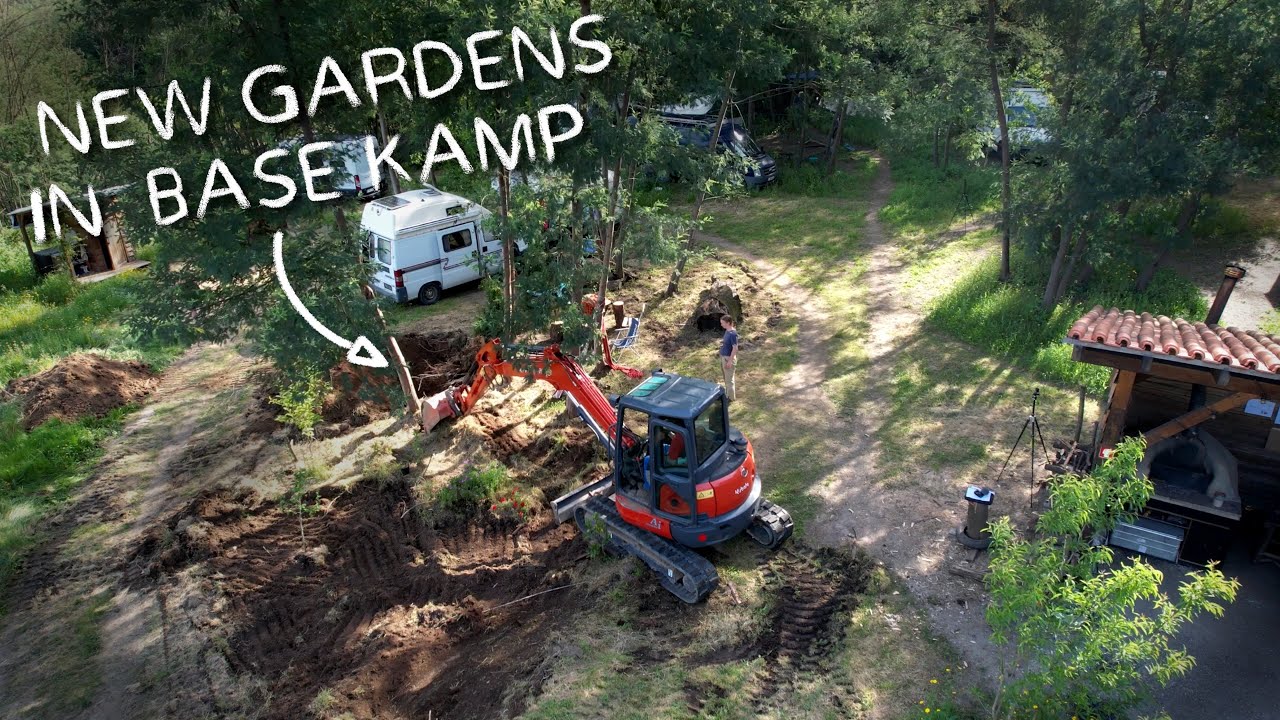 #143 Our first Rain Gardens, and a new Mimosa bridge
