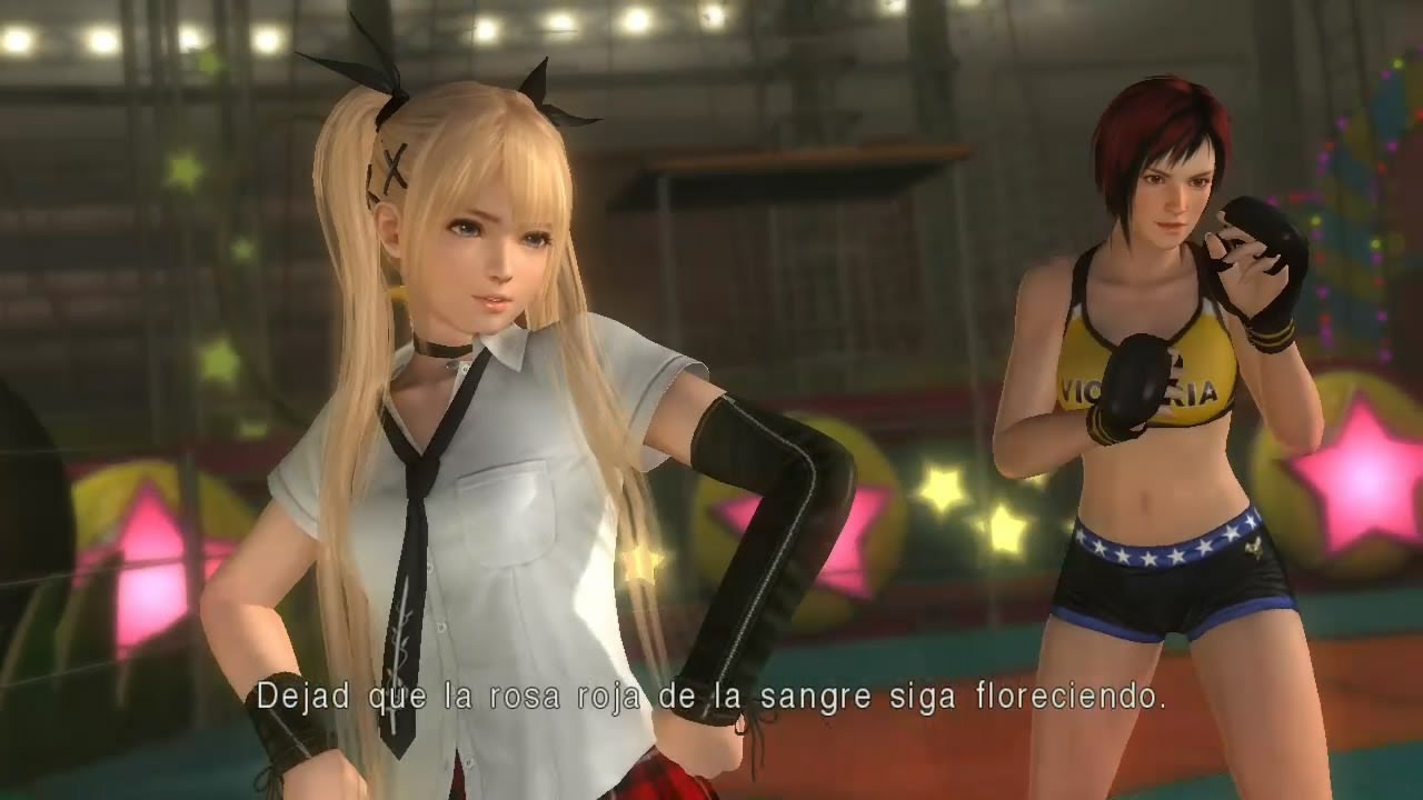 14_7 Maria Rose y Mila Ryona - DEAD OR ALIVE 5 Last Round PC ( Anakin x24 )