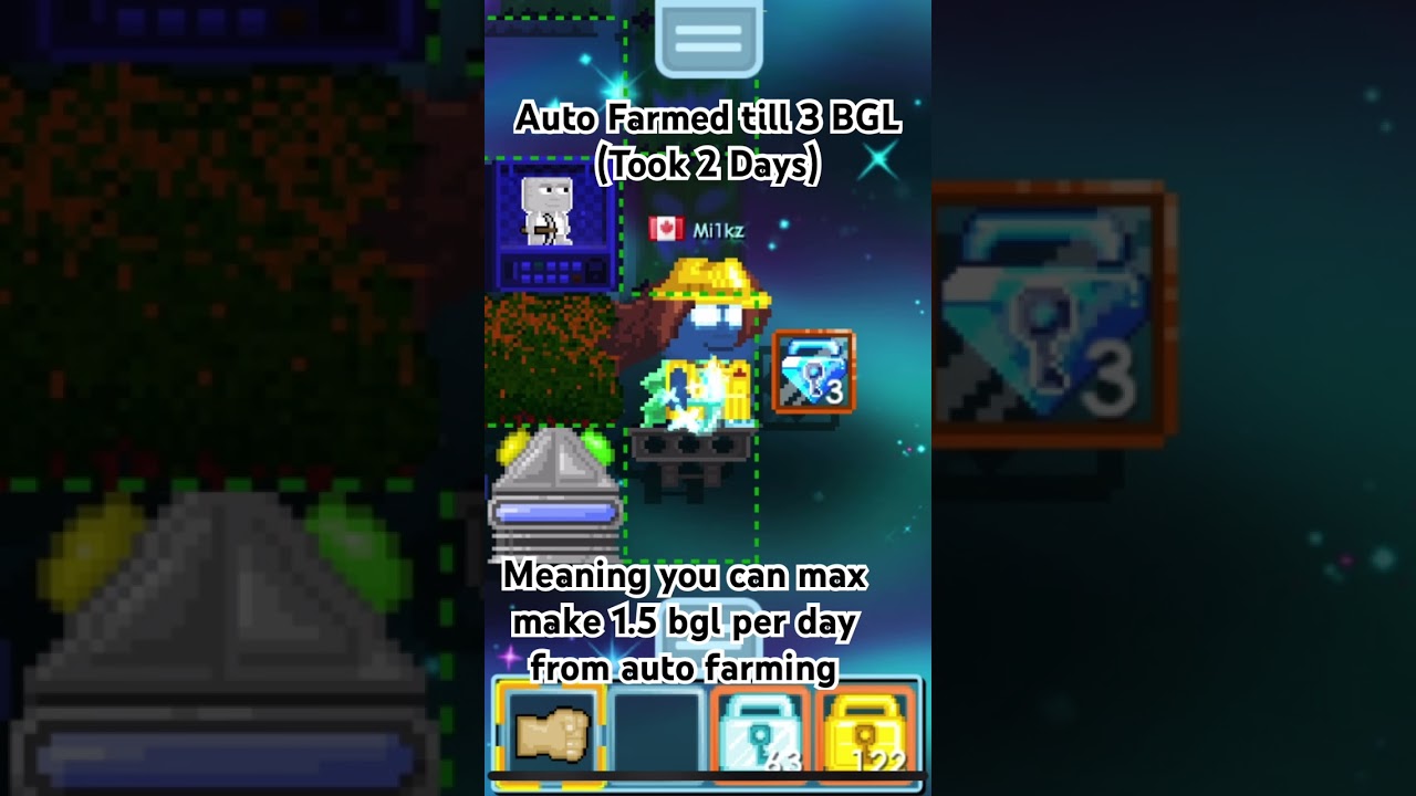 1.5 Bgl per day Growtopia