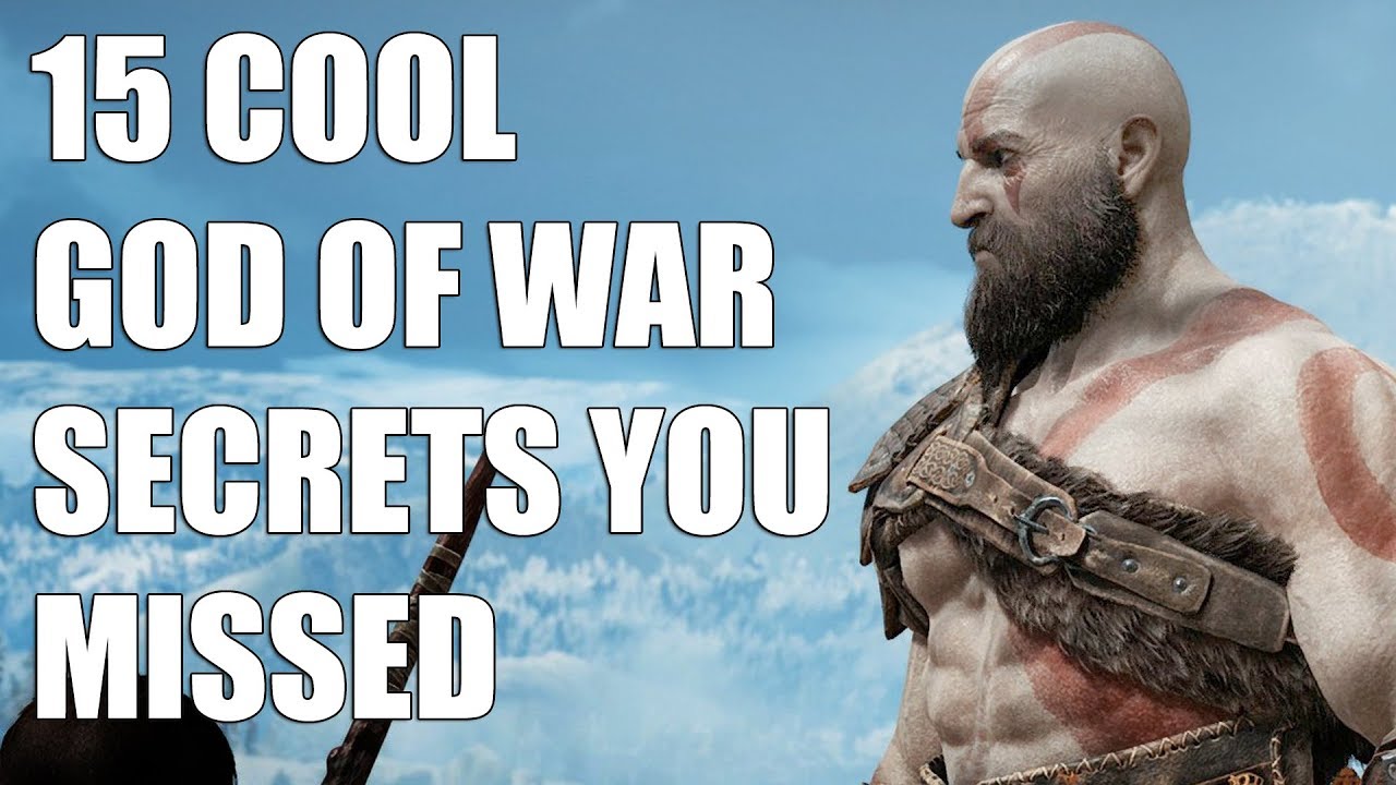 15 COOL God of War Secrets And Easter Eggs You May Have Missed