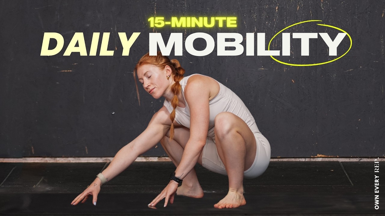 15 Min. Daily Mobility | BEST Gentle Routine For All Levels (No Equipment, w/ Modifications)