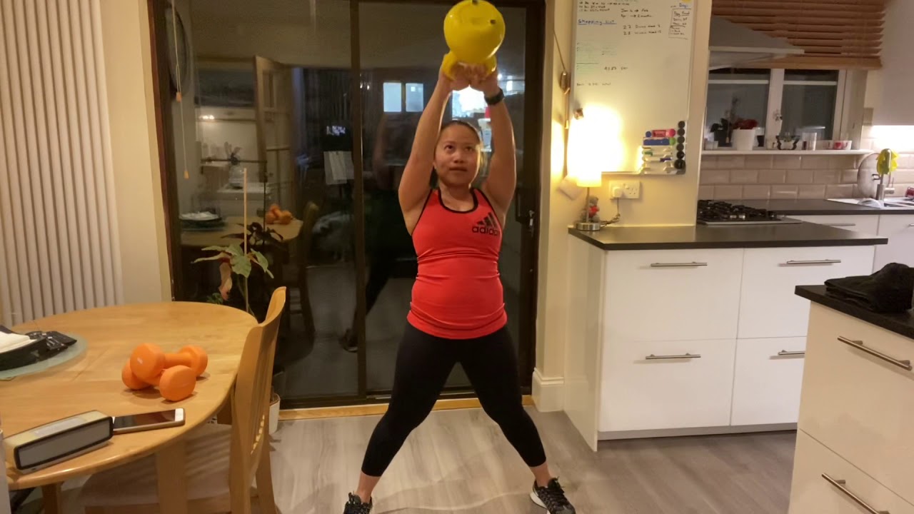 15 MINS HOME QUARANTINE WITH WEIGHTS. TOTAL BODY WORKOUT 🏋️‍♀️