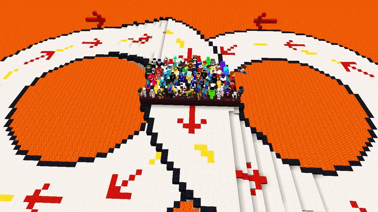 150 kişiyle minecraft AMA koşmayı son bırakan kazanır!!