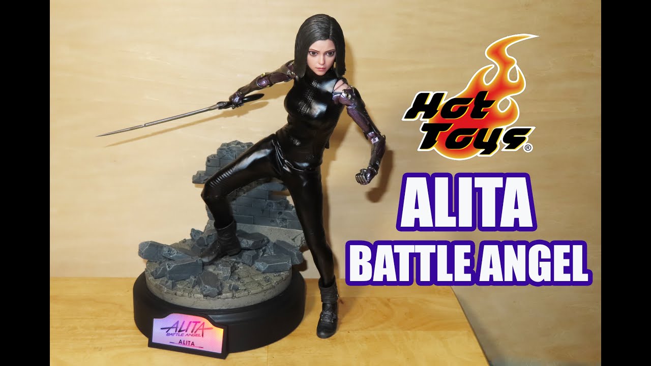 1/6 Hot Toys ALITA BATTLE ANGEL Figure unboxing & review!