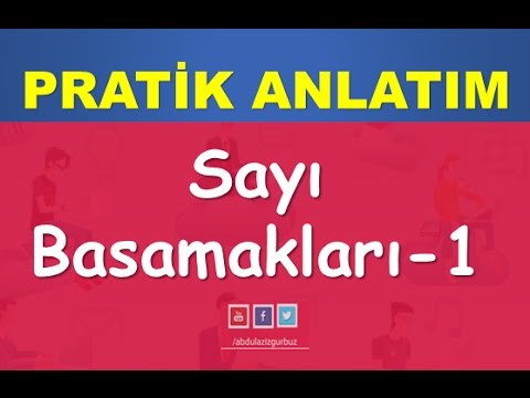 16) Sayı Basamakları ✅ | TYT | KPSS | AGS | DGS | ALES | PDF | Abdül Aziz Gürbüz