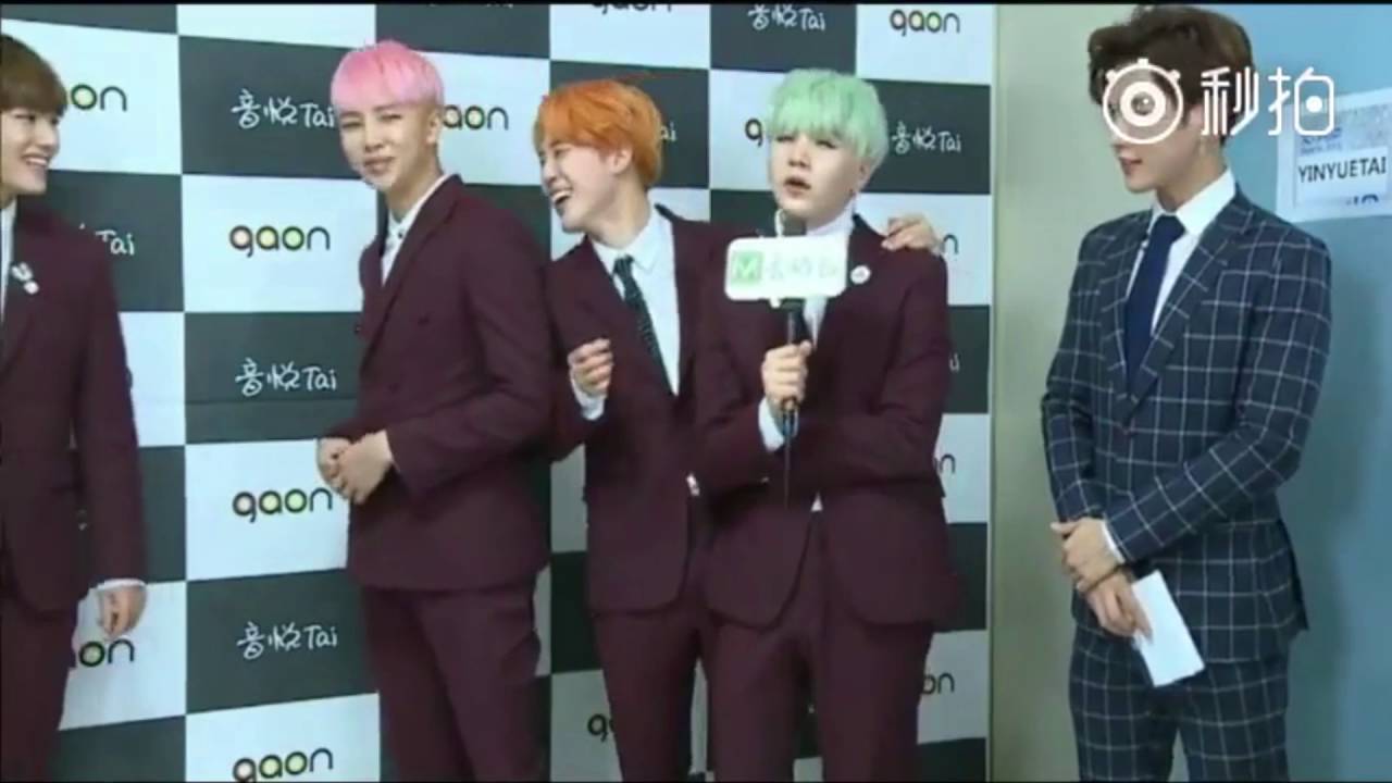 160217 MinGa | YoonMin in yinyuetai interview