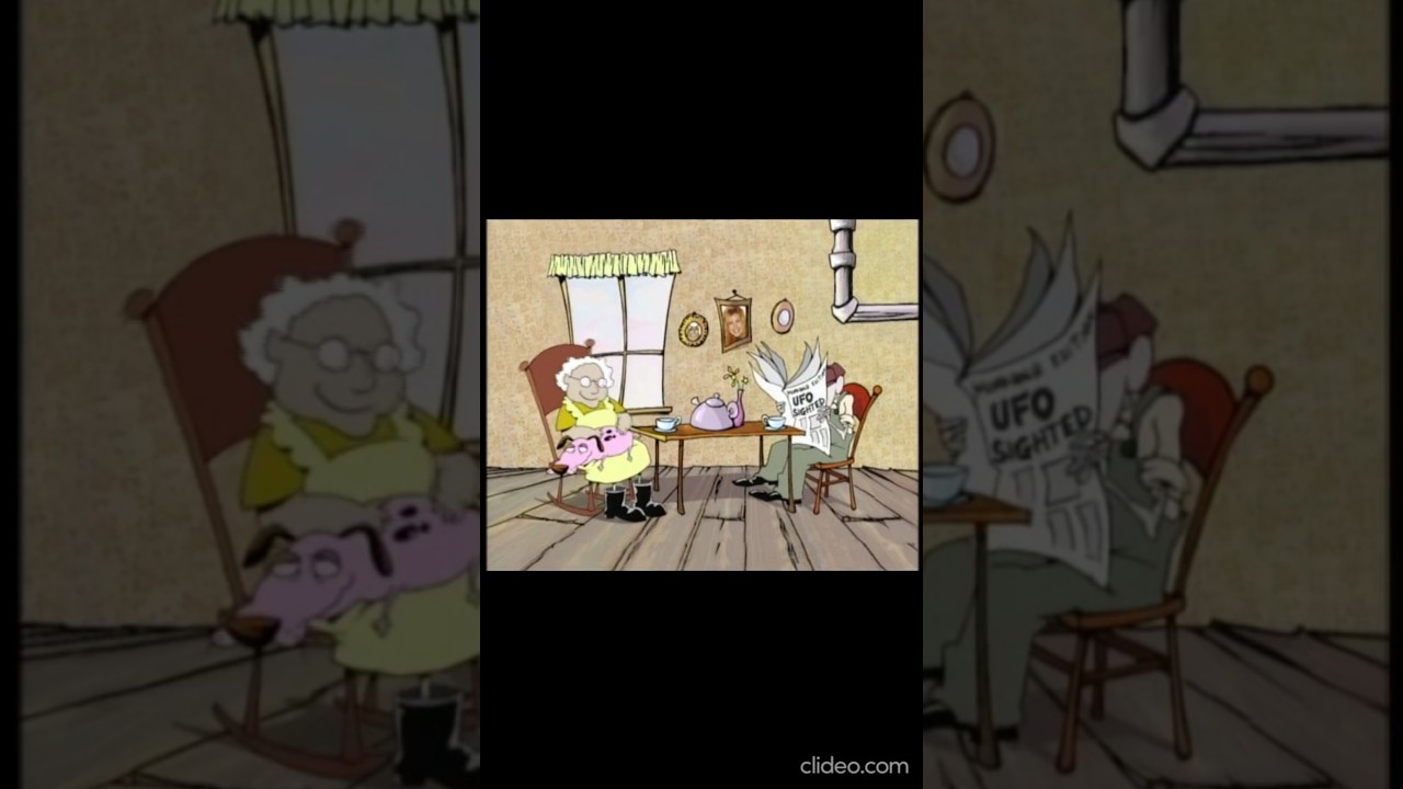 (1/7) Courage the Cowardly Dog: The Chicken from Outer Space #cartoon #couragethecowardlydog #disney