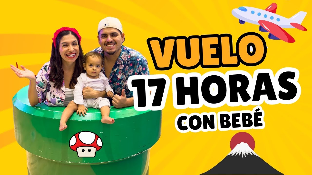 17 HORAS DE VUELO con BEBE 🔴 Nos vamos a JAPON ► Sin Postal