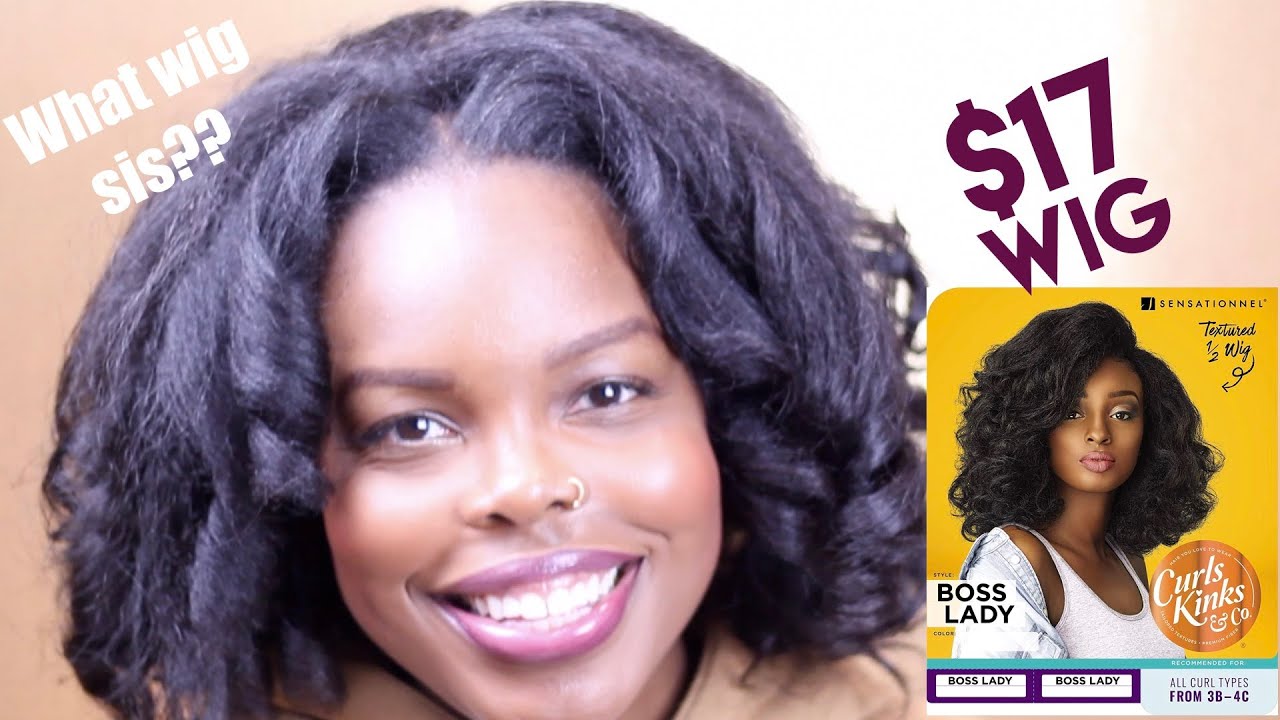 $17 Wig!!! Sensationnel Synthetic Wig for 4c Hair