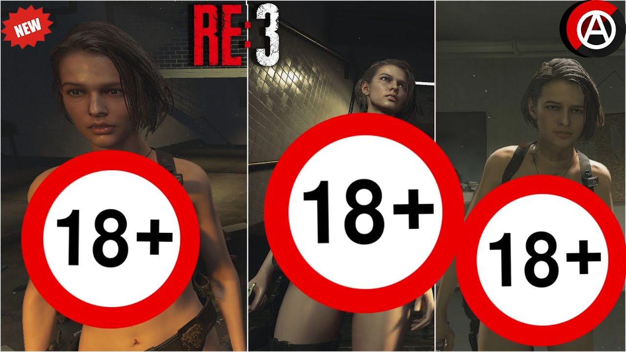 18+ Jill Valentine - Nude/Naked/No Clothes | Resident Evil 3 Remake