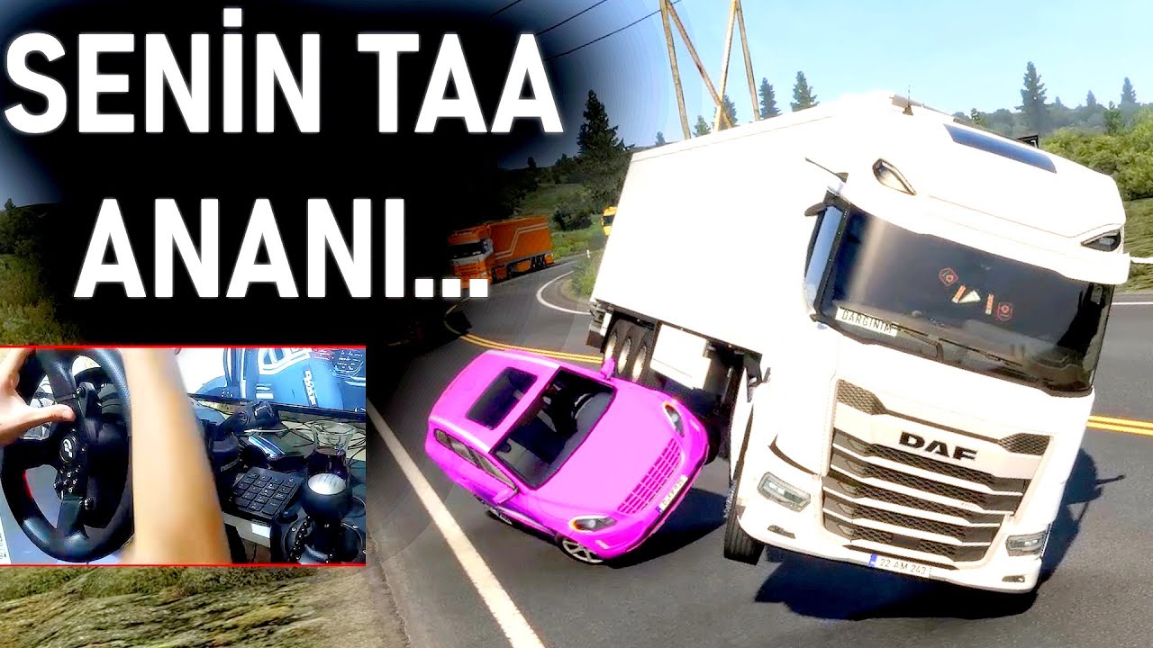+18 KÜFÜRBAZ ETTİLER! (SİNİR KRİZİ) - KİRKENES MADEN YOLU - ETS 2 MP T300RS GT