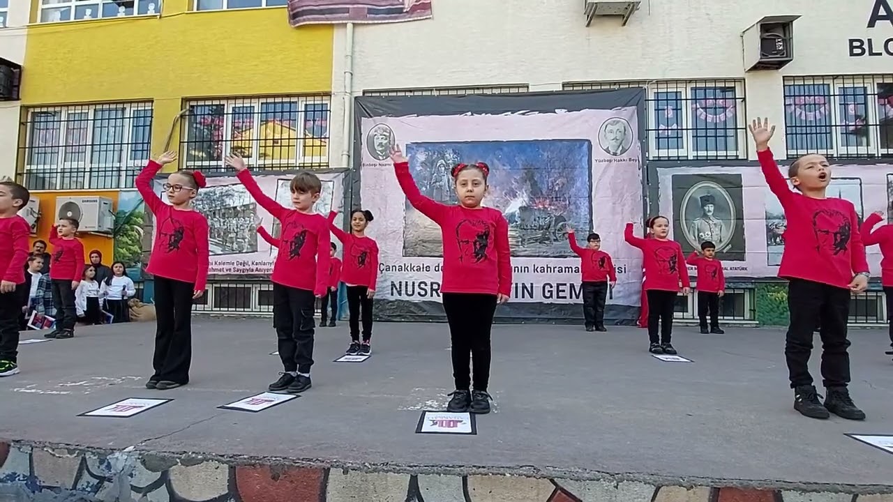 18 MART ÇANAKKALE GEÇİLMEZ GÖSTERİSİ 2-F SINIFI - 23 NİSAN