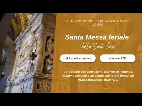 18.06.2025 Santa Messa dalla Santa Casa di Loreto