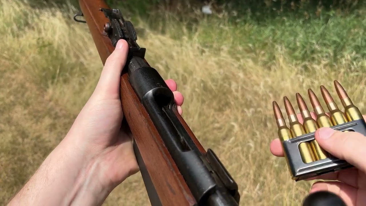 1891 Carcano (long rifle) POV firing