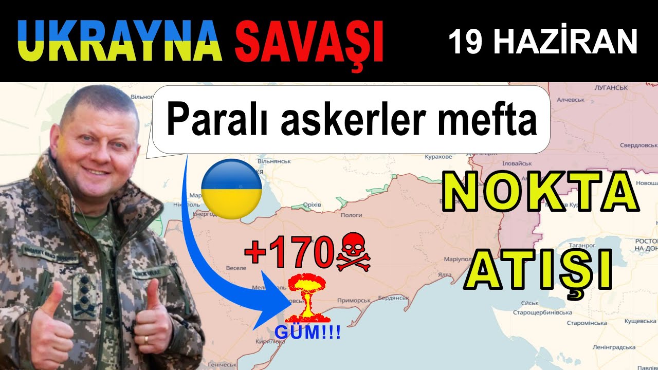 19 Haziran: Güzel. Ukraynalılar RUS PARALI ASKER ÜSSÜNÜ TESPİT VE İMHA ETTİLER | Ukrayna Savaşı