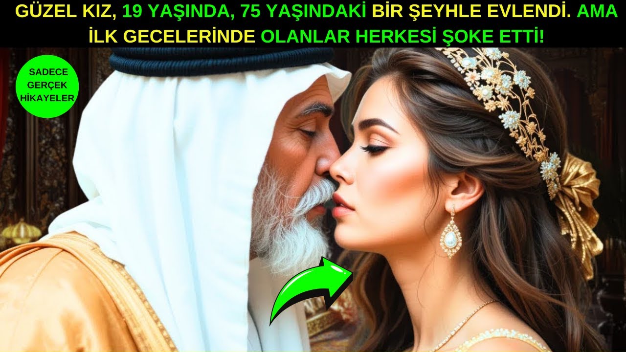 19 yaş BAKİRE kız, 75 yaşında bir ŞEYHLE evlendi ama DÜĞÜN gecesi olanlar herkesi DEHŞETE düşürdü...