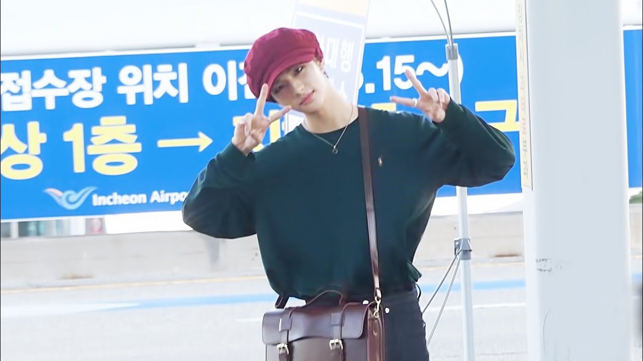 190817 StrayKids 현진 Hyunjin 인천공항 출국 직캠