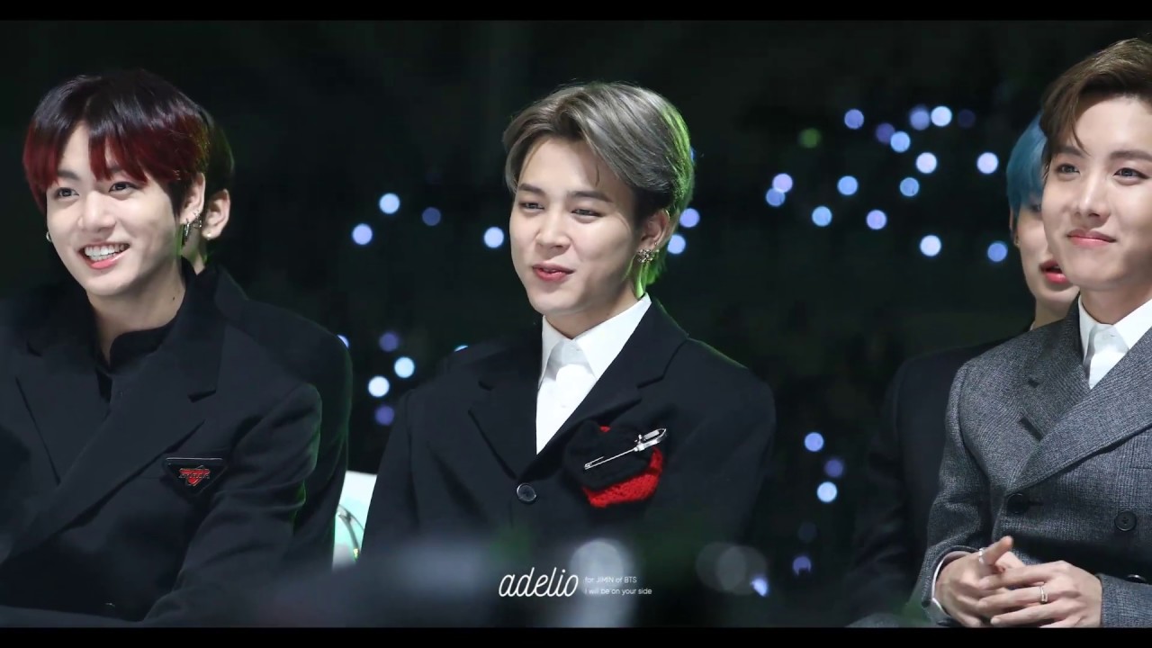 191130 MMA 멜론뮤직어워드 방탄소년단 BTS 지민 JIMIN 대기석 캠