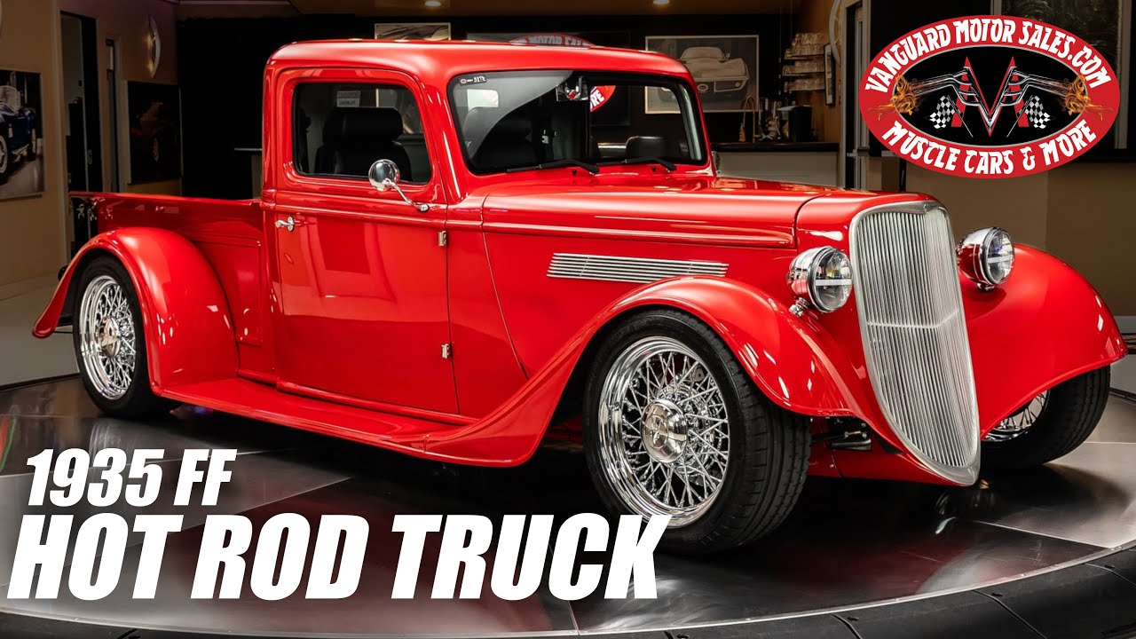 1935 Ford Pickup Factory Five Hot Rod Truck For Sale Vanguard Motor Sales #38TR