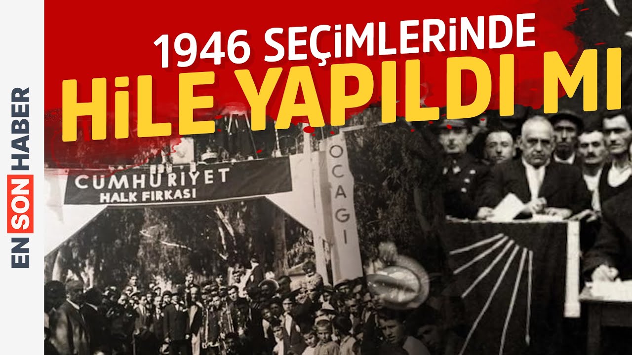 1946 seçimlerinde neler yaşandı? Kapsül Tarih 50.Bölüm