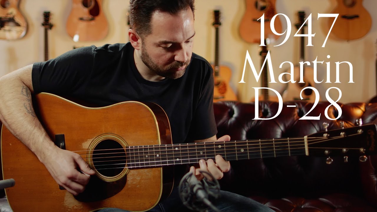 1947 Martin D-28, Brazilian Rosewood & Sitka Spruce | Carl Miner