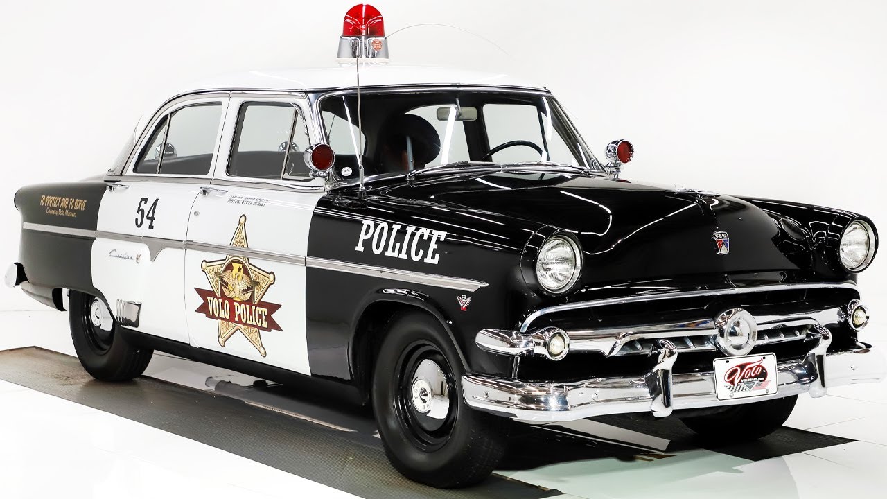 1954 Ford Crestline Police Car for sale at Volo Auto Museum (V20514)