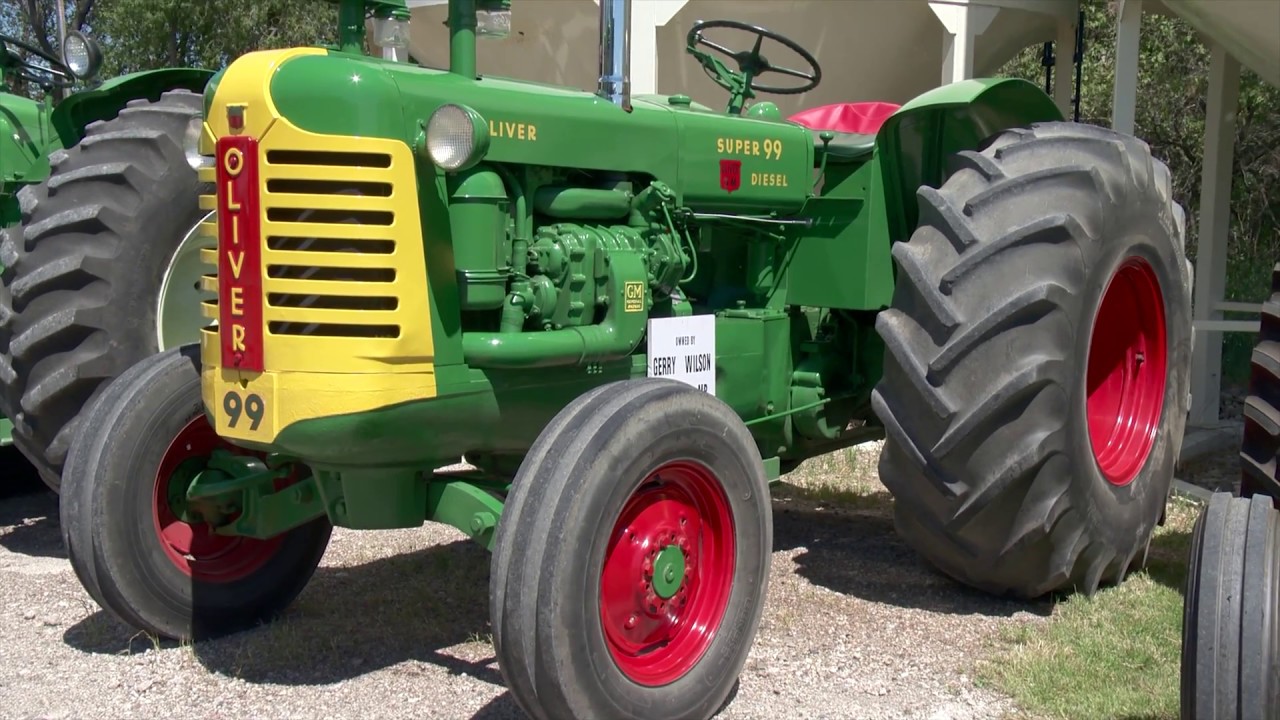 1956 Oliver Super 99 and 1959 Oliver 990 Detroit Diesel Tractors