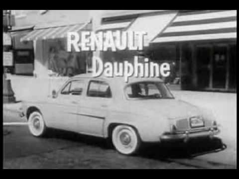 1958 USA Renault Dauphine Commercial