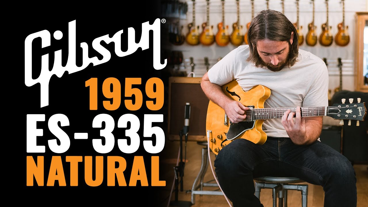 1959 Natural Gibson ES-335 | CME Vintage Demo | Nathaniel Murphy