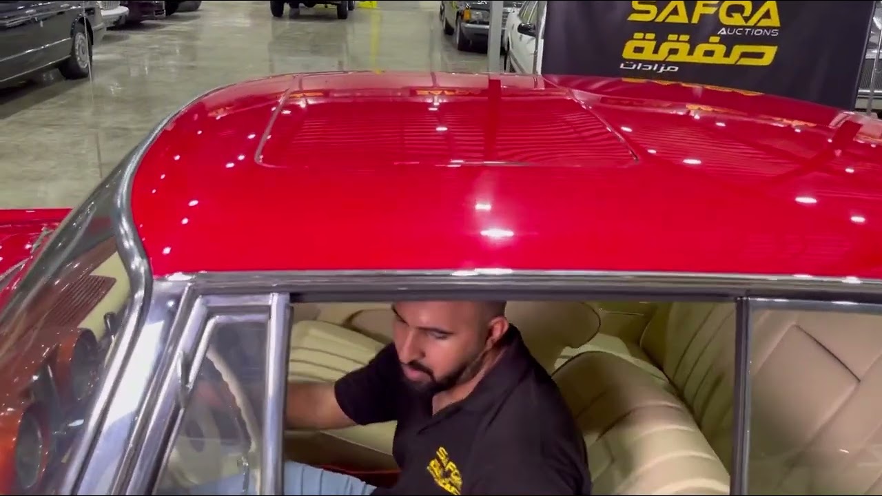 1963 Mercedes 300 SE at SAFQA Auctions مرسيديس في مزاد صفقة