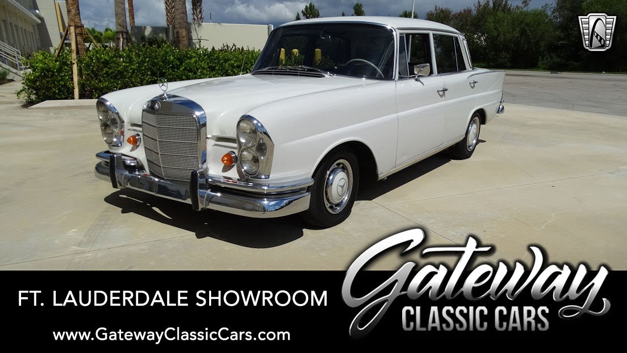 1965 Mercedes 220S Gateway Classic Cars Ft Lauderdale 1247 FTL