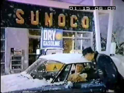1966 Sunoco Commercial - Dry Gasoline  -   Features 65 Plymouth Fury