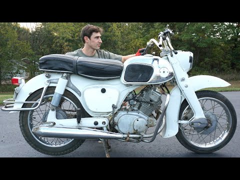 1967 Honda Dream Hasn't Run In 50+ Years