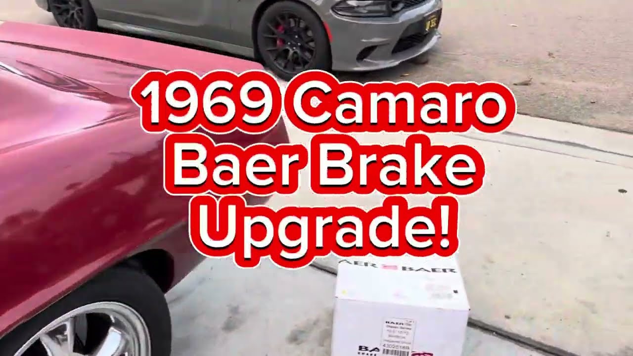 1969 Camaro Baer Brake Upgrade - Part 1 Rear Brakes