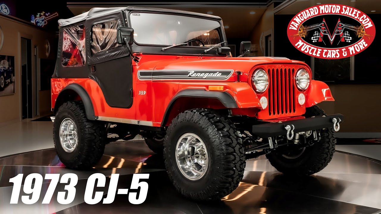 1973 Jeep CJ5 For Sale Vanguard Motor Sales #1293
