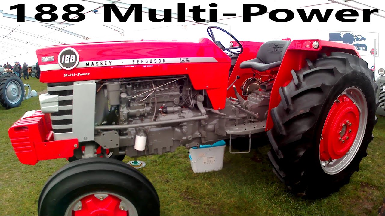1976 Massey Ferguson 188 Multi-Power 4.1 Litre 4-Cyl Diesel Tractor (75 HP)