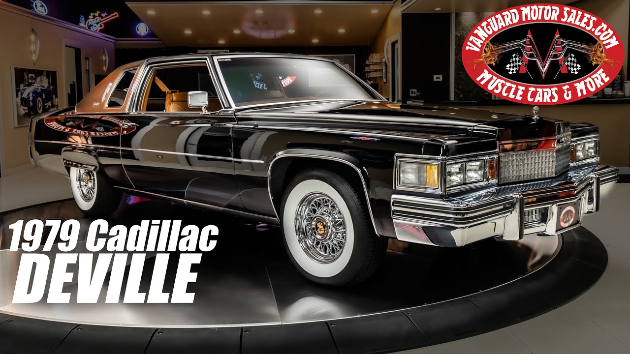 1979 Cadillac Coupe Deville For Sale Vanguard Motor Sales #1146