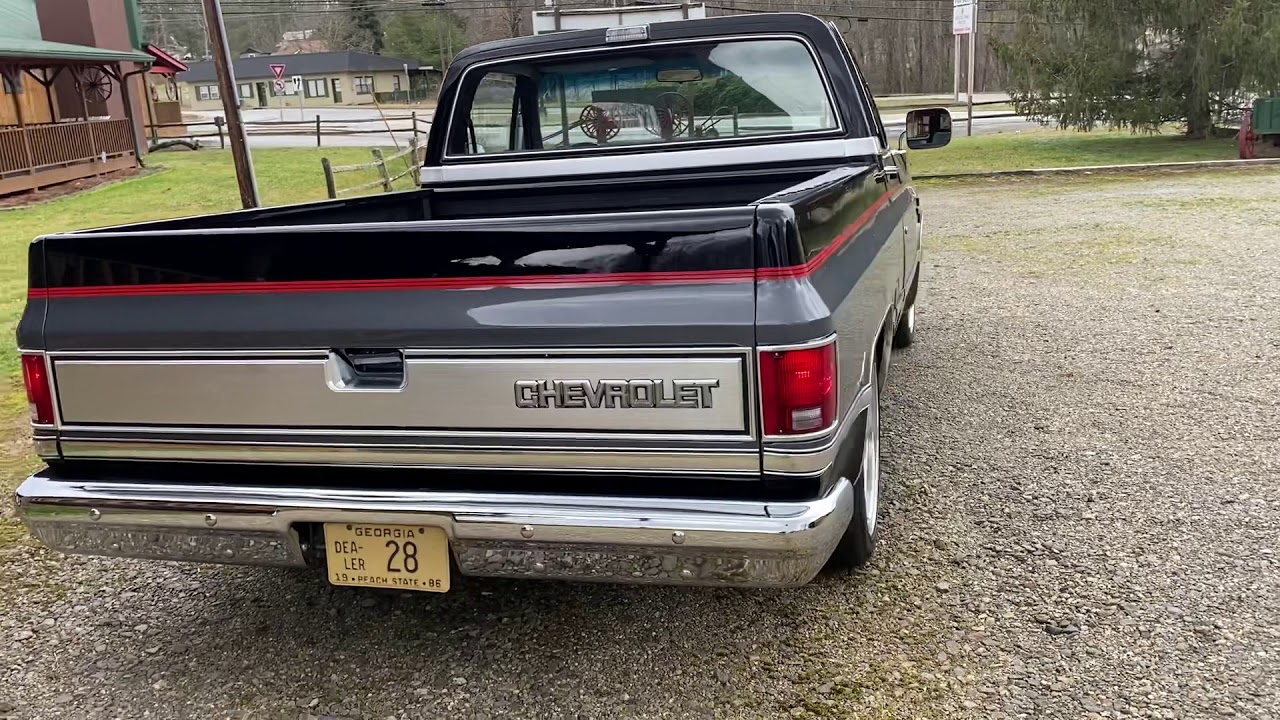 1986 Silverado SQUAREBODY C10 with 350 and Lunati Bare Bones Cam