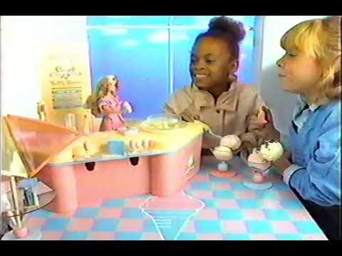 1987 Barbie Ice Cream Shoppe TV Commercial    #TVads  #Ads #Commercials #barbie #barbieads