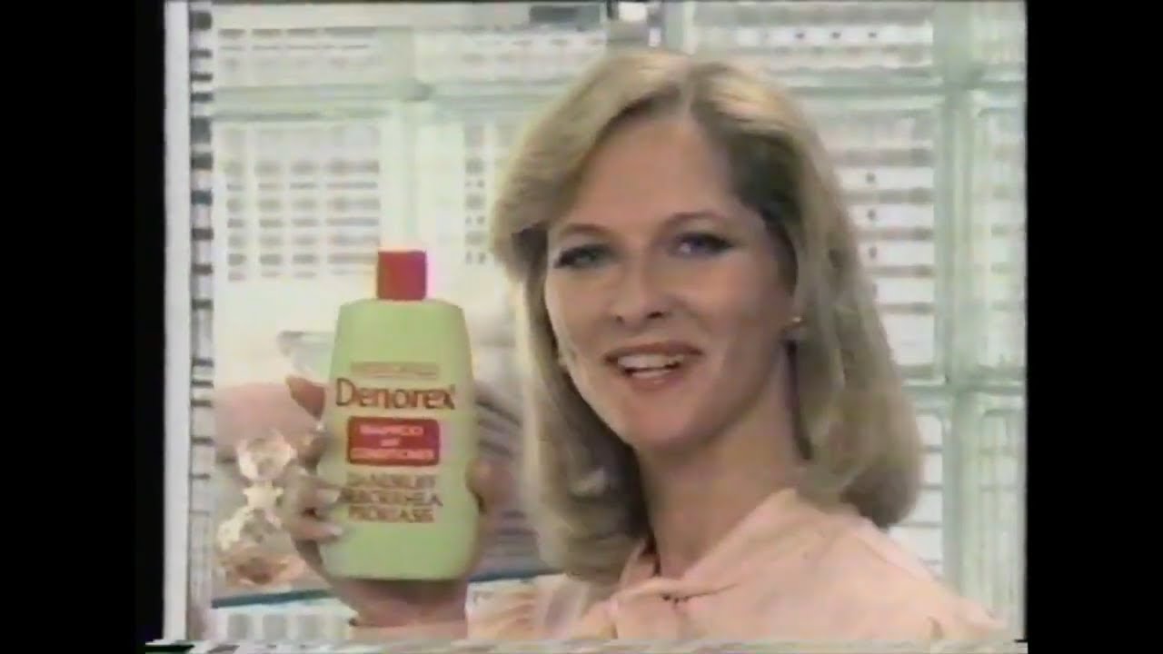 1987 Denorex Shampoo and Condition Retro TV Commercial Ad