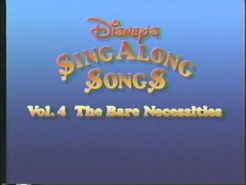 1990 Disney's Sing-Along Songs Promo