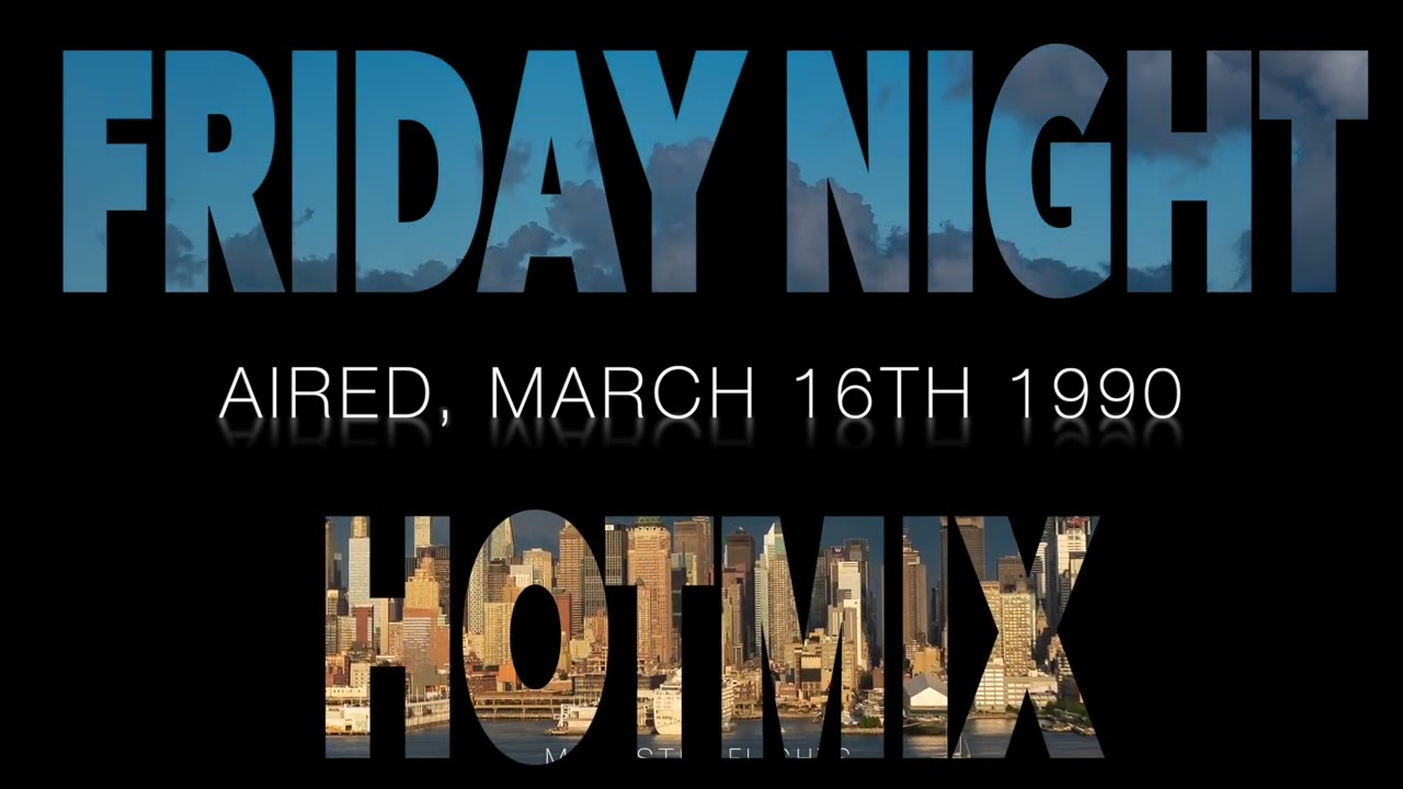 1990 WQHT Friday Night Hotmix with commercials