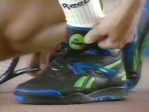1991 - Reebok Pump Tennis Shoes - Friendly Game of Tennis Commercial